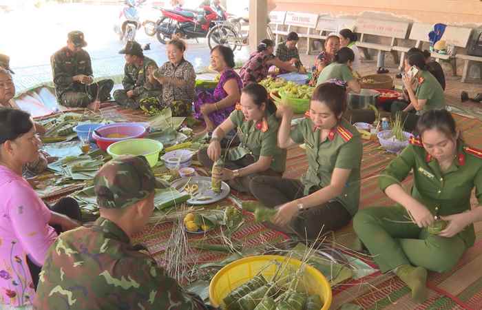 Chăm lo đời sống vật chất, tinh thần cho cán bộ, hội viên phụ nữ nhân dịp Xuân Giáp Thìn 2024 (14-02-2024)